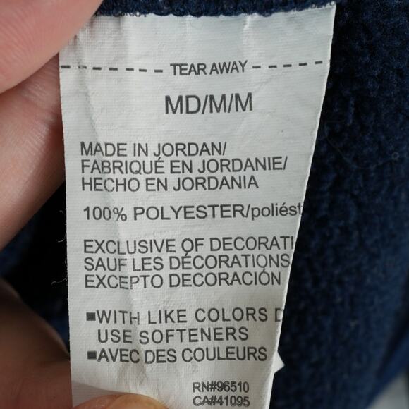 Under Armour Fleece Jacket Mens M Blue Specialist Henley 2.0 1/4 Snap ColdGear - Picture 6 of 9